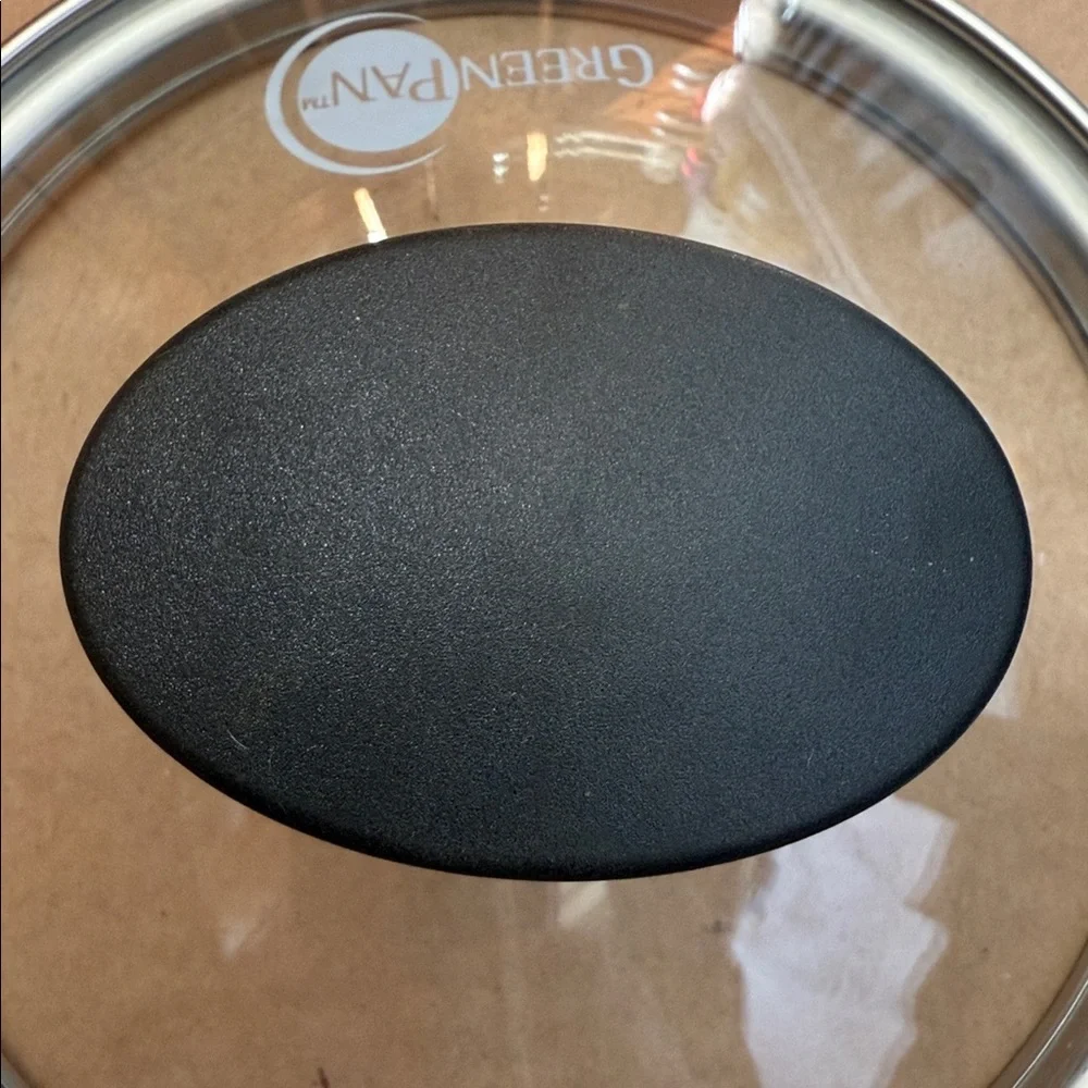 Green Pan Brand Replacement LID ONLY Approximately for a 6 inch sauce pan.